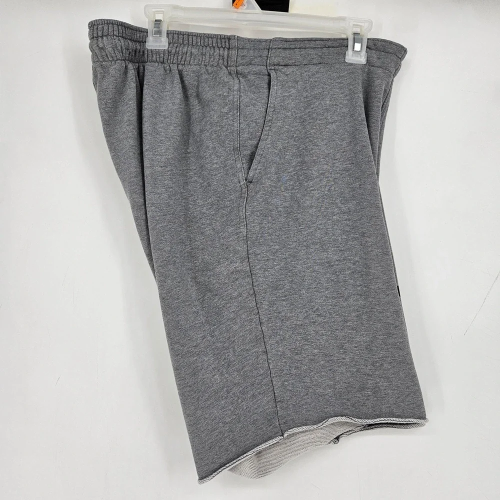 Air Jordan Shorts Mens XXL Terry Sweat Fleece Jumpman Gray Athletic Gym